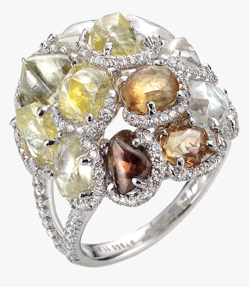 Champagne Bubbles Cocktail Ring, HD Png Download