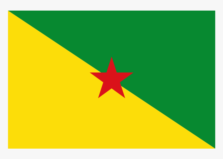 Gf French Guiana Flag Icon, HD Png Download