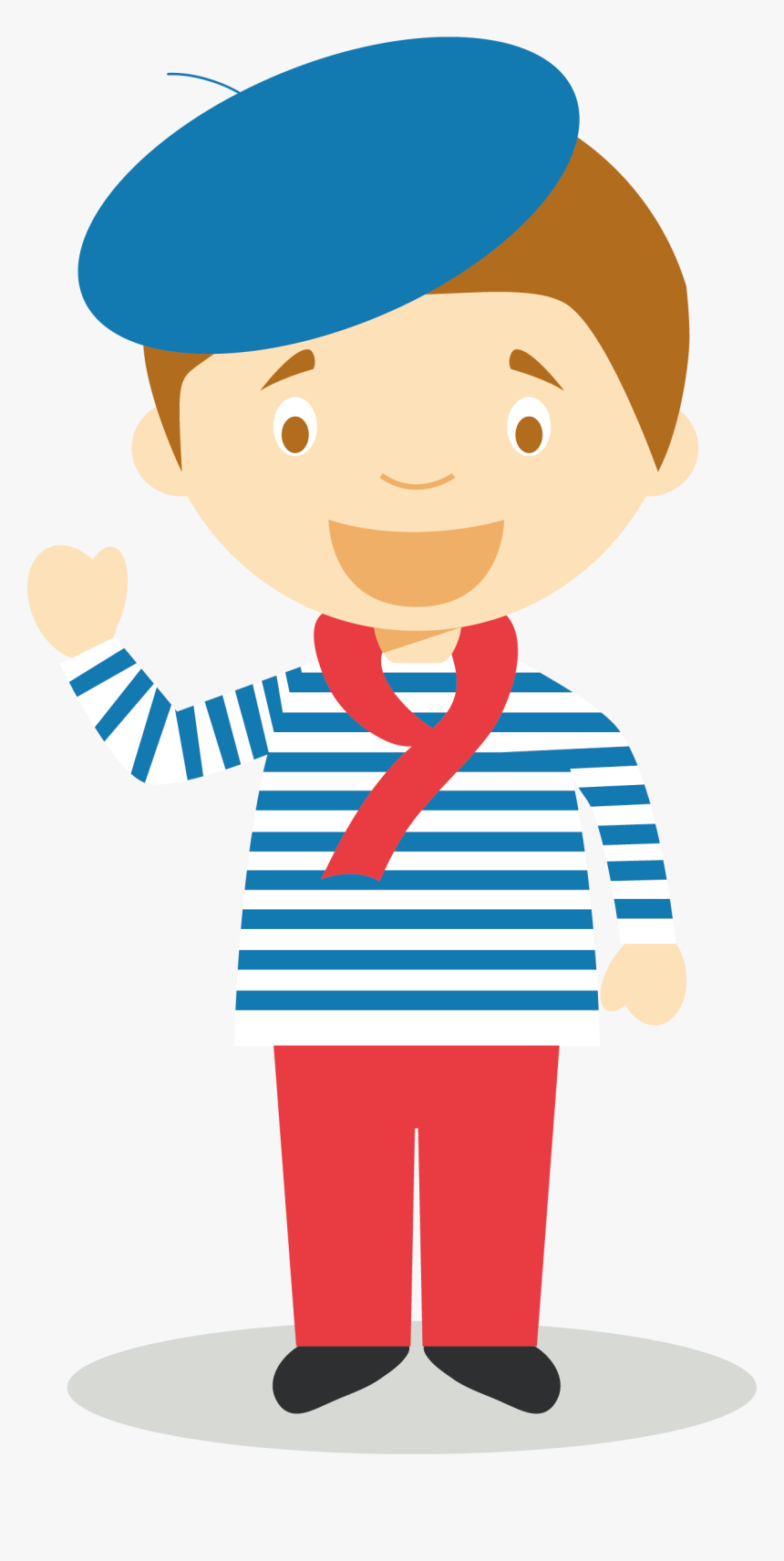 France Cartoon Clip Art, HD Png Download