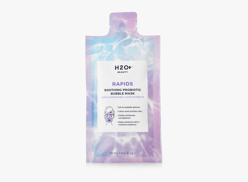 Rapids Soothing Probiotic Bubble Mask, HD Png Download