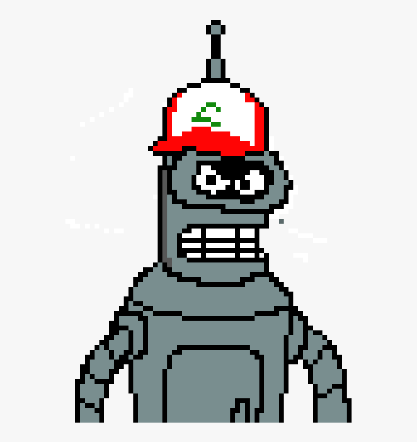 Transparent Bender Futurama Png, Png Download