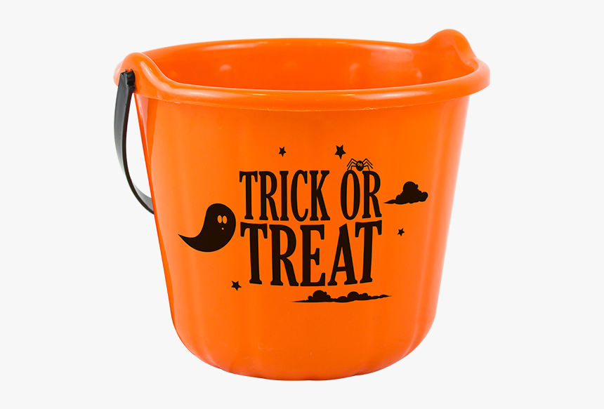 Halloween Trick Or Treat Bucket, HD Png Download