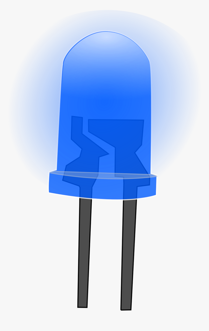 Blue, Led, Led Lamps, Light, HD Png Download