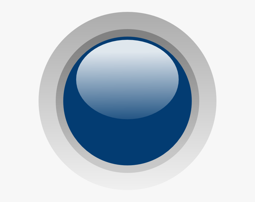 Dark Dark 2 Blue Led Circle Svg Clip Arts, HD Png Download