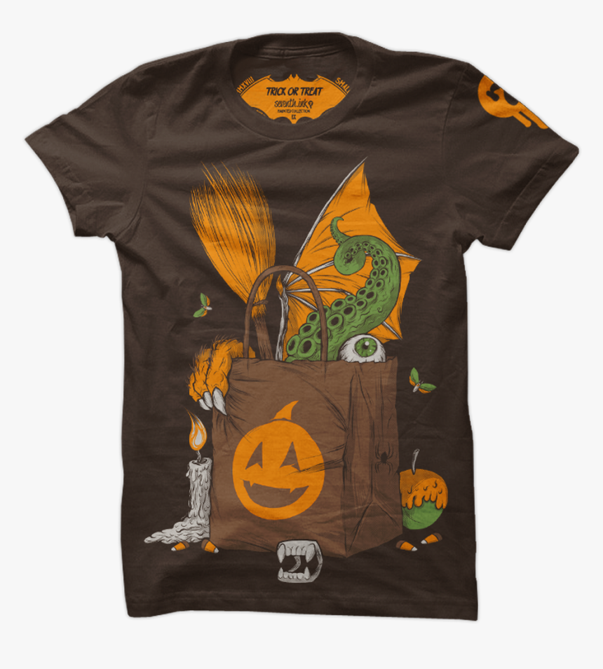 Trick Or Treat Shirt By Seventh, HD Png Download