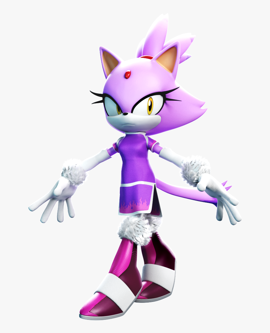 Blaze The Cat Gymnast , Png Download, Transparent Png