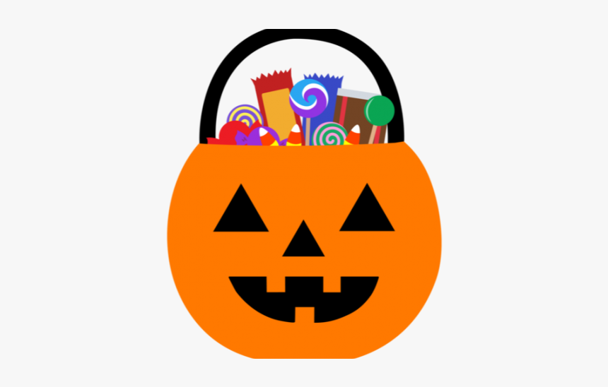 Pumpkin With Candy, HD Png Download