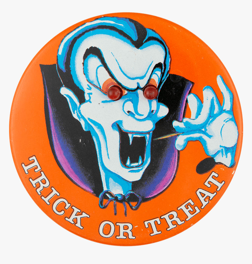 Trick Or Treat Dracula Innovative Button Museum, HD Png Download