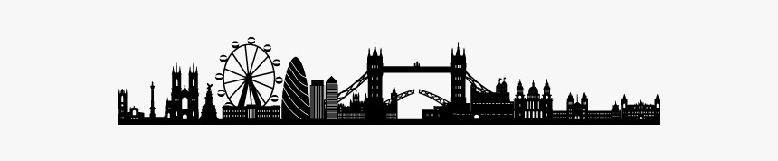 Skyline London Drawing Royalty-free Phonograph Record, HD Png Download