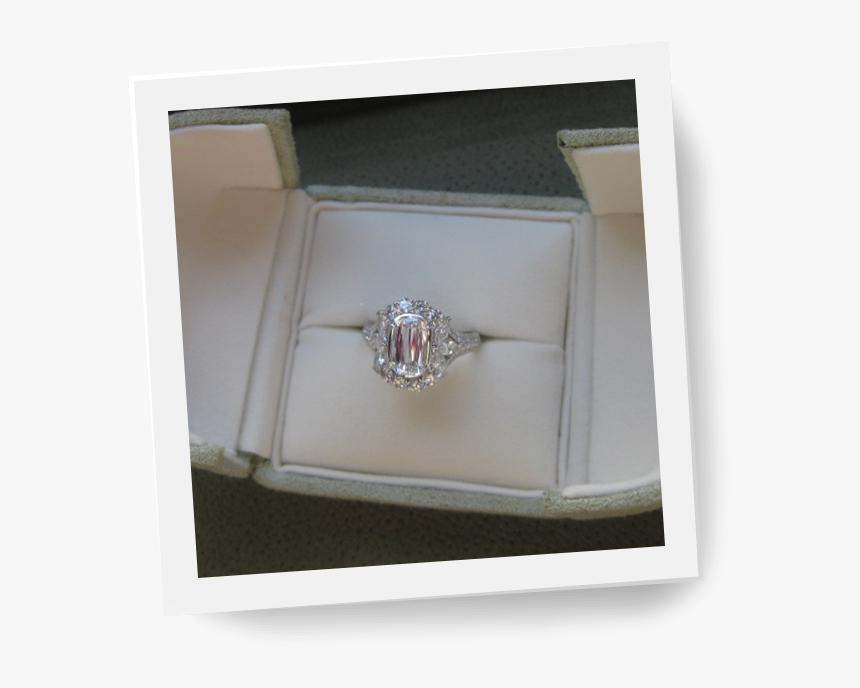 Diamond Ring In Gift Box, HD Png Download