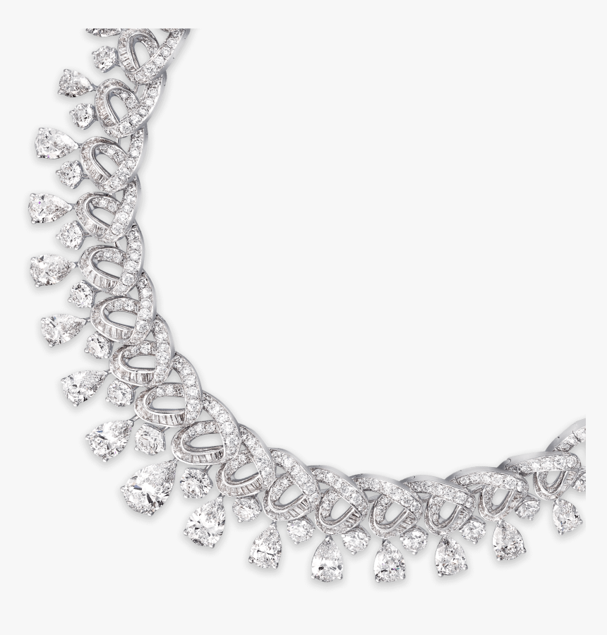 A Close Up Of A Graff Diamond Necklace, HD Png Download