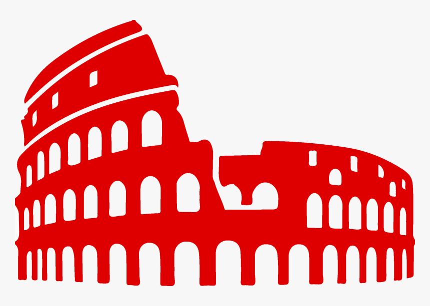 Rome Colosseum Silhouette Clipart , Png Download, Transparent Png