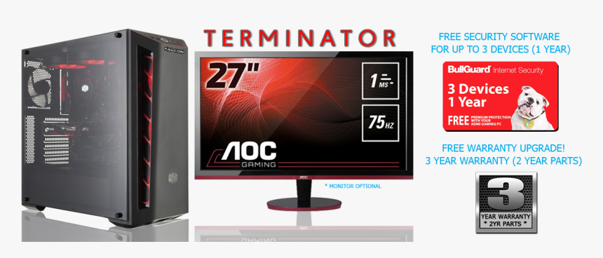 Gaming Computer Png, Transparent Png