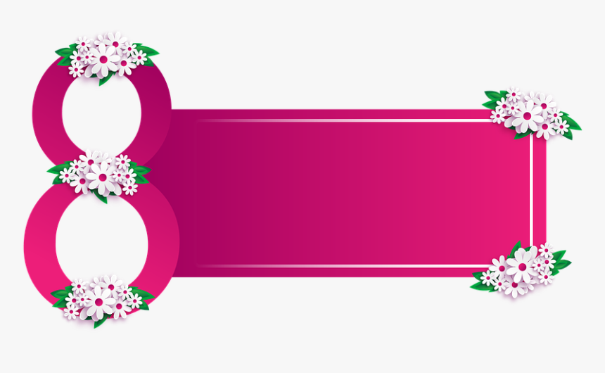 8 March Png Photo, Transparent Png