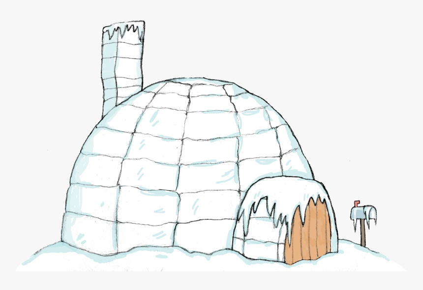 Igloo Snow House Png, Transparent Png