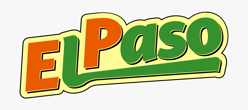 El Paso Retro Style Sign Png Graphic Cave, Transparent Png