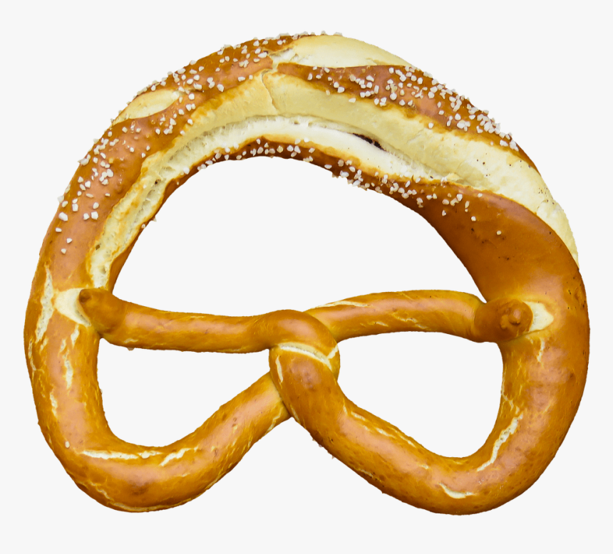 Pretzel Salt On Top Part, HD Png Download