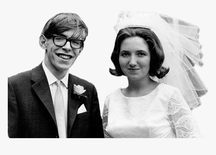 Stephen Hawking And His First Wife, HD Png Download