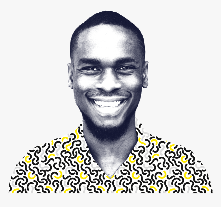 Man Smiling Patternshirt, HD Png Download