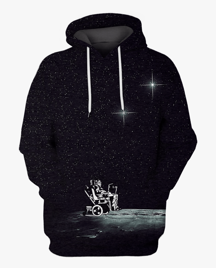 3d Stephen Hawking Tshirt, HD Png Download