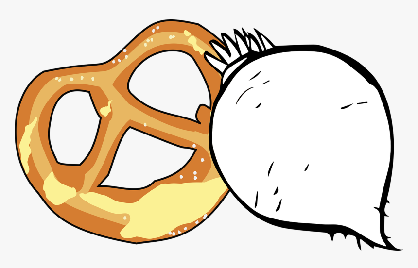 German Clipart Bavarian Pretzel, HD Png Download