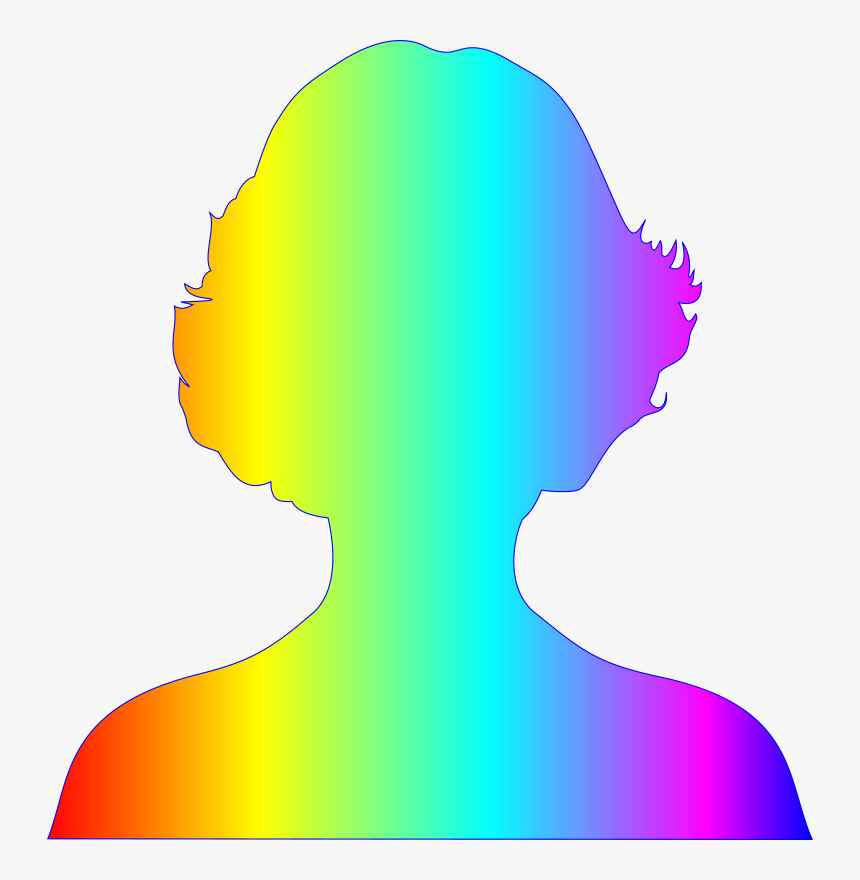 Female Silhouette Png, Transparent Png