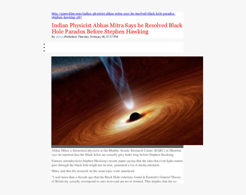 Stephen Hawking Png, Transparent Png