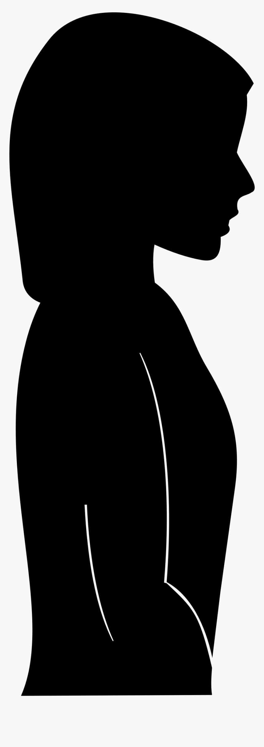 Female Silhouette Clip Arts, HD Png Download