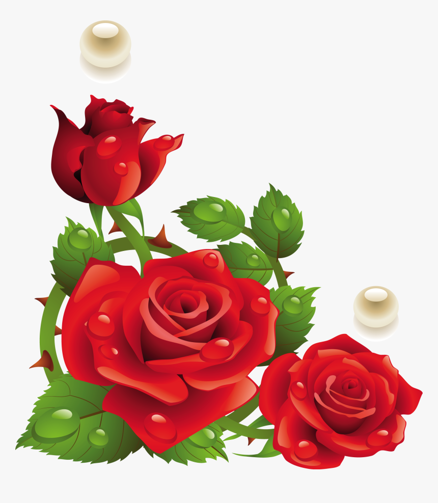 Rose Paper Red Flower Clip Art, HD Png Download