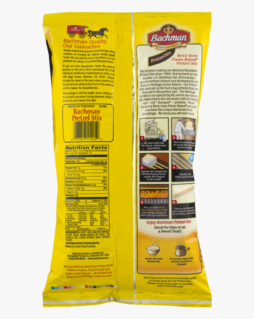 Bachman Pretzels, Stix, HD Png Download