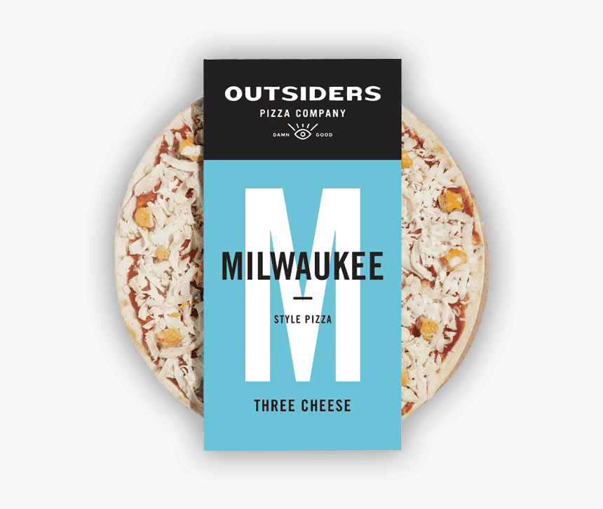 Milwaukee Style Three Cheese Pizza, HD Png Download