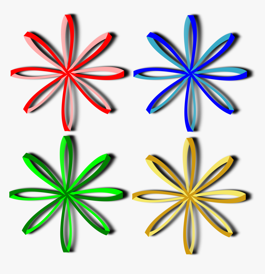 Bows, Ribbons Clip Arts, HD Png Download