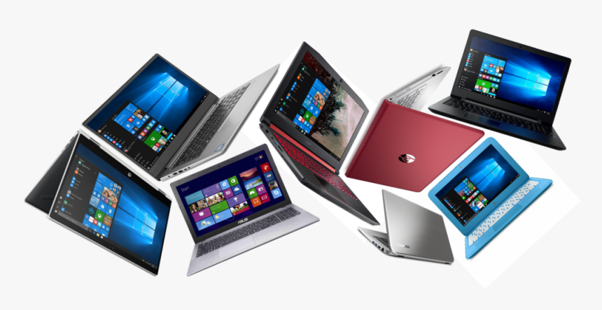 Laptops Falling, HD Png Download