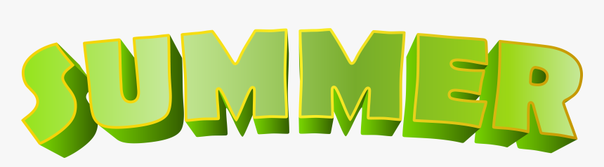 Green Summer Png Clip Art, Transparent Png