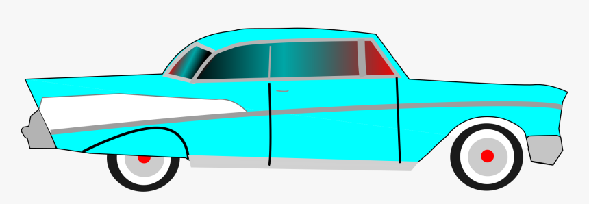 Car Chevrolet Bel Air 1955 Chevrolet Clip Art, HD Png Download