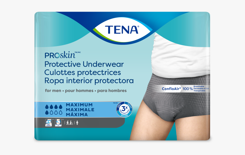 Tena Proskin Protective Underwear For Men, HD Png Download