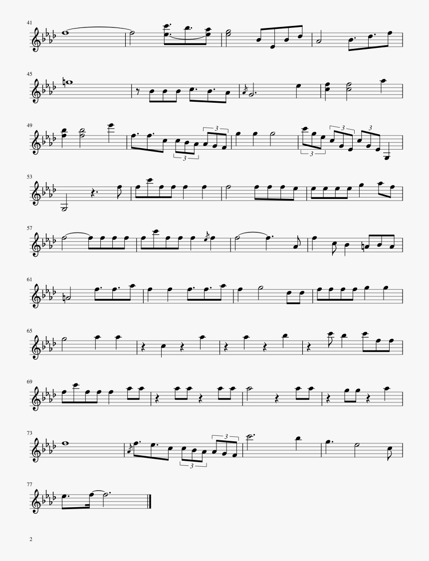 Game Of Thrones Flute Music Sheet, HD Png Download