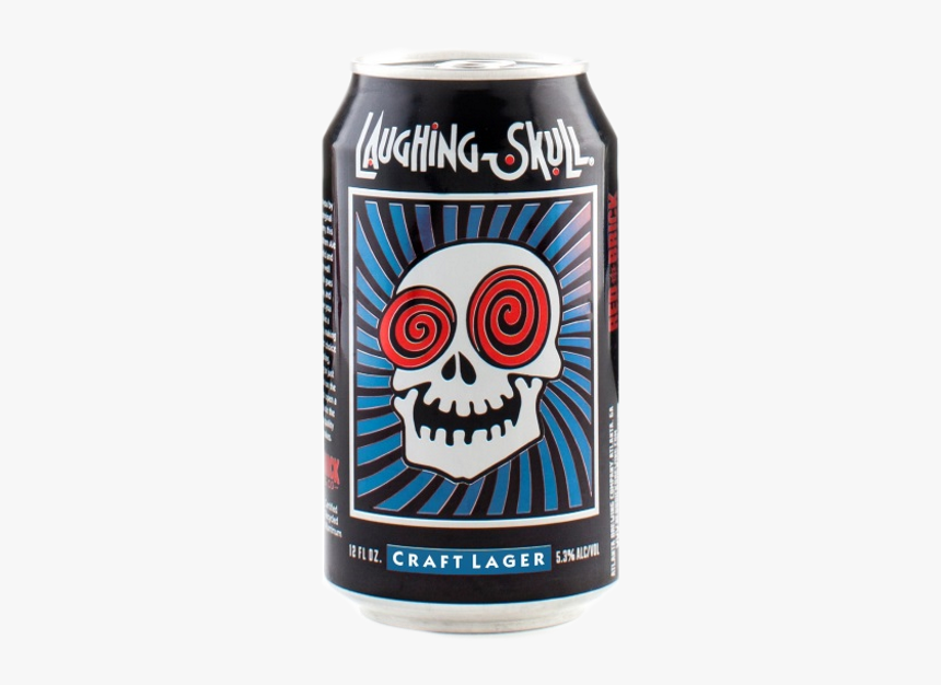 Red Brick Laughing Skull Lager - Laughing Skull Beer, HD Png Download