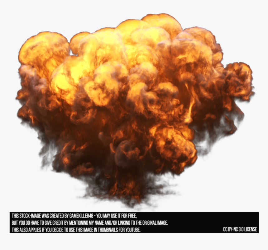 Fire Explosion Png, Transparent Png
