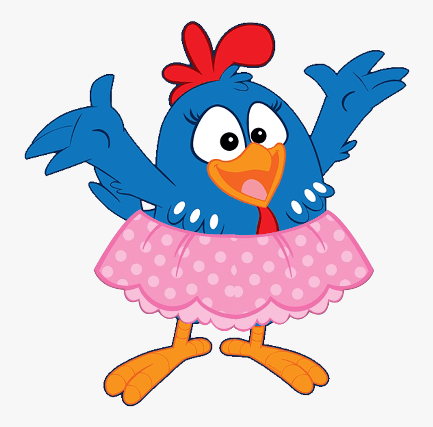 Transparent Personagens Galinha Pintadinha Png - Galinha Pintadinha De Saia, Png Download