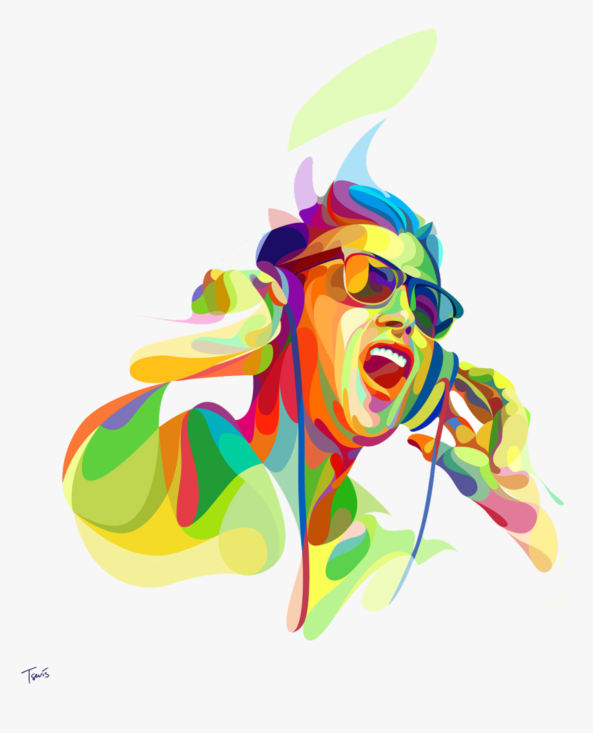 Transparent Clipart Image Man Listening Music With - Transparent Background Music Png, Png Download