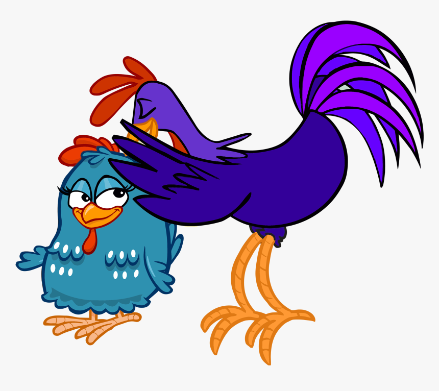Galo Carijó Png, Transparent Png