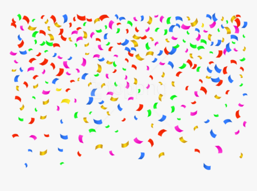 Confetti Transparent Background Png - Confetti Clipart Transparent Background, Png Download