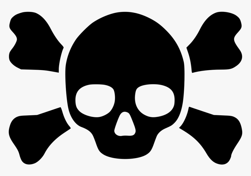 Skull Crossbones Png Clipart Black And White Download - Bleach Dangers, Transparent Png
