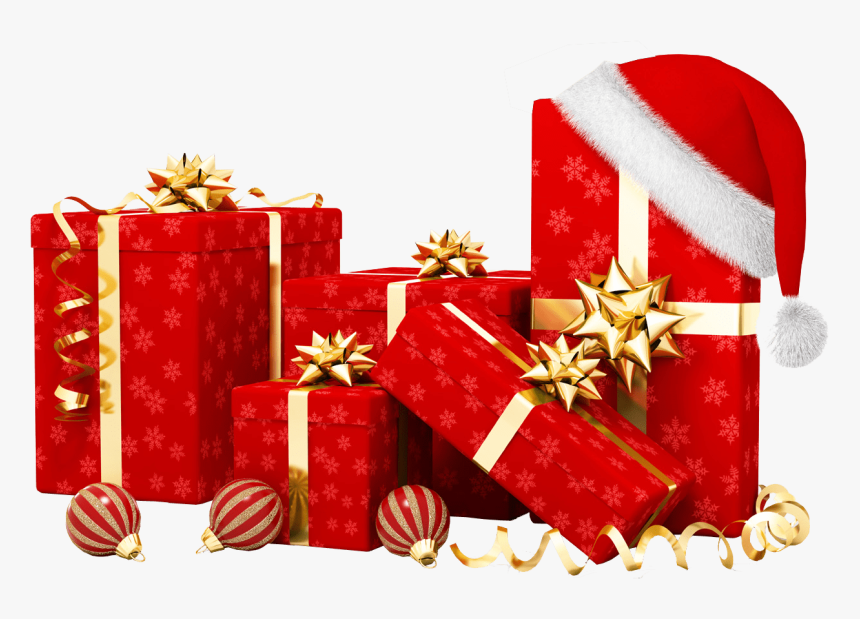 Christmas Gifts Transparent Background, HD Png Download