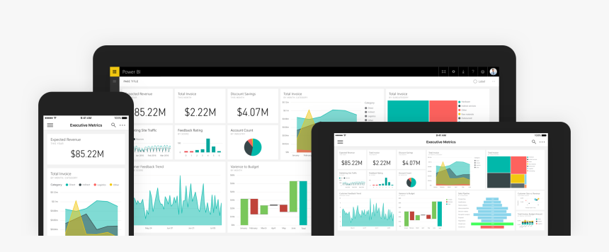 Power Bi Data Visualization, HD Png Download , Transparent Png Image ...
