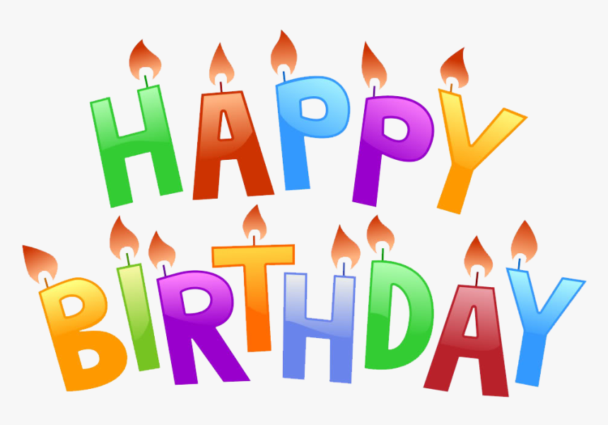 Happy Birthday Png - Happy Birthday Letters, Transparent Png