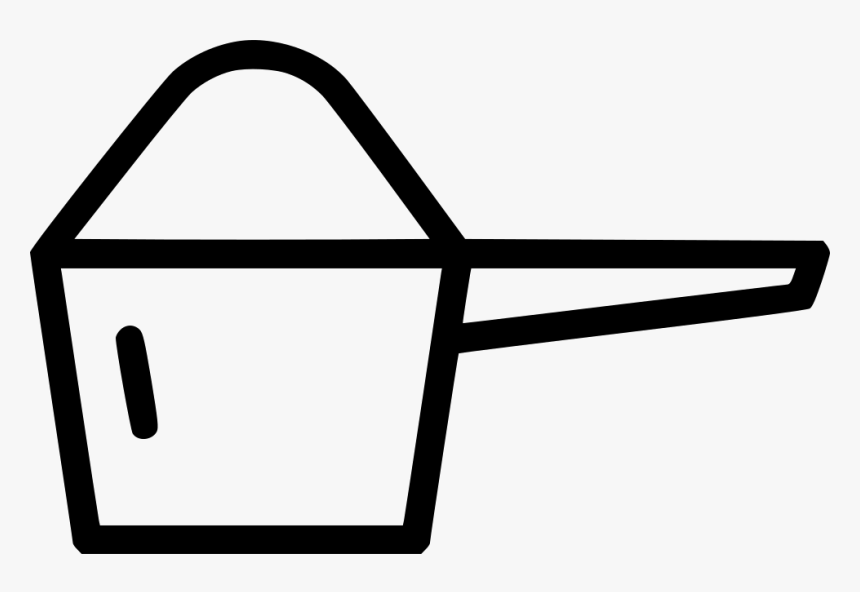 Scoop Protein Powder Measuring Measure Cup - Protein Scoop Icon, HD Png Download