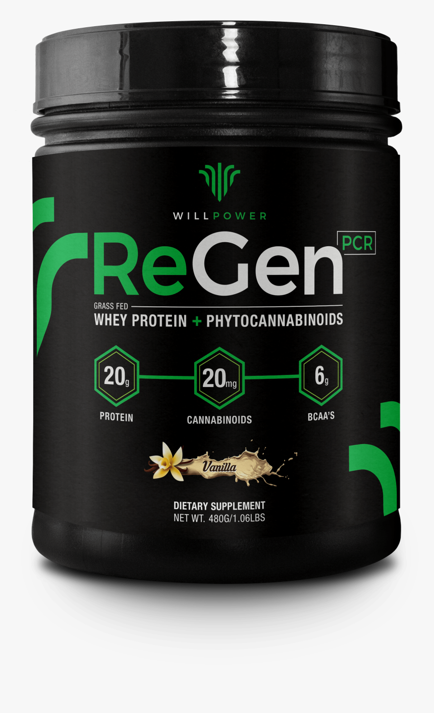Regen Cbd Protein Powder, HD Png Download