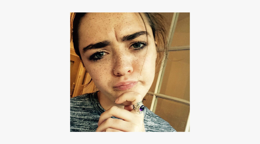 Maisie Williams Close Up, HD Png Download